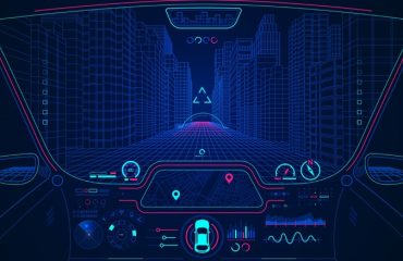 Futuristic dashboard design