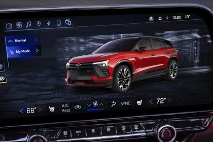 2024 Blazer EV dashboard