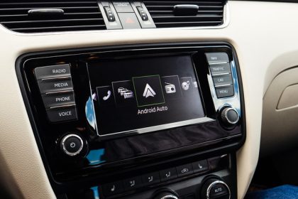 Android Auto car infotainment screen