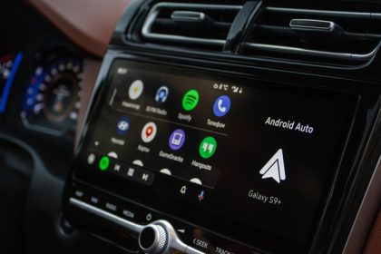 Android Auto on car infotainment system