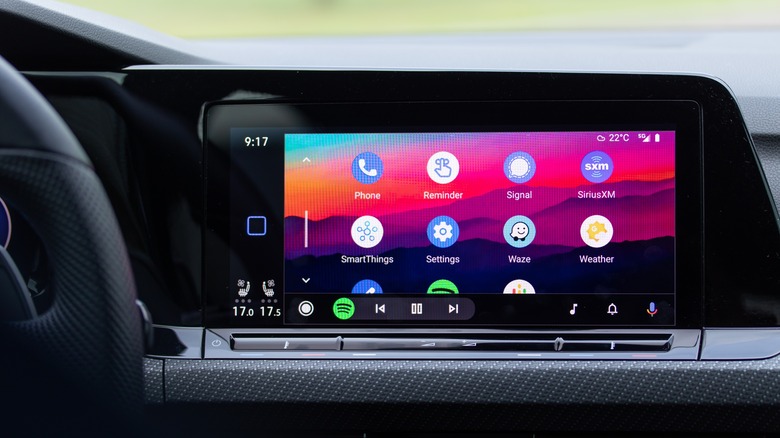 Android Auto screen