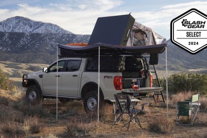 Roofnest Condor Overland 2 on Ford Ranger FX4 setup for winter camping