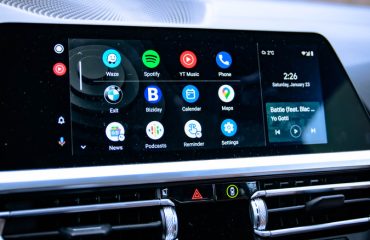 android auto display in car