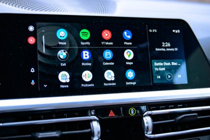 android auto display in car