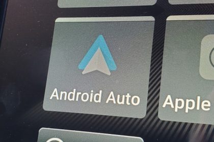 Android Auto tile on auto display