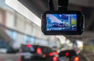 dashcam on car