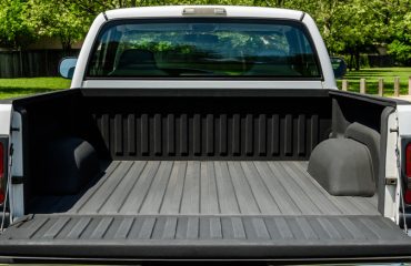 A truck's bed