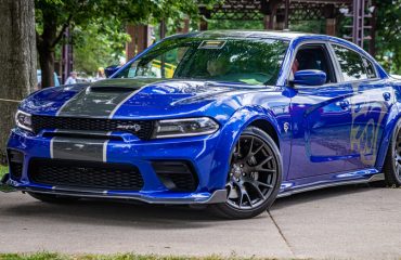 blue Dodge Charger