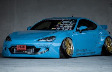 Toyota GT86 with Rocket Bunny widebody kit