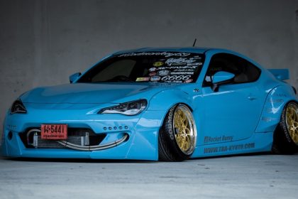 Toyota GT86 with Rocket Bunny widebody kit